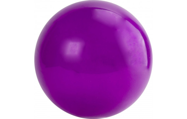 Мяч для художественной гимнастики однотонный d19см ПВХ AG-19-08 фиолетовый 600_380