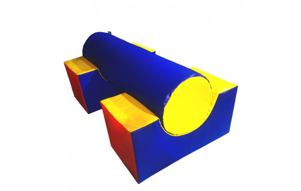 Мягкий модуль бревно 1000 мм на мягких опорах Dinamika ZSO-003270 600_380