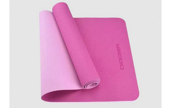 Коврик для йоги TPE 6мм Hasttings Digger HD22D1B-Pink Розовый 600_380