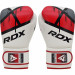 Перчатки тренировочные RDX BGR-F7R-14oz белый\красный 75_75