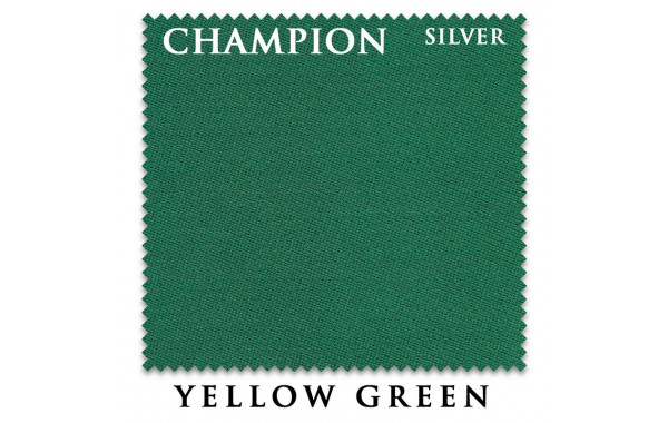 Сукно Champion Silver 195см Yellow Green 60М 600_380