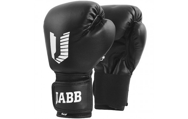 Боксерские перчатки Jabb JE-2021A/Basic Jr 21A черный 6oz 600_380
