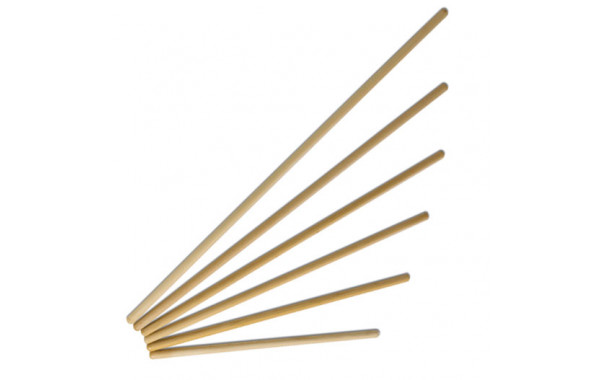 Гимнастическая деревянная палка Sportex 100см, d28 мм 600_380