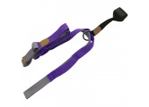 Эспандер Sportex для растяжки - йога лента Profi 3м B34483 фиолетовый