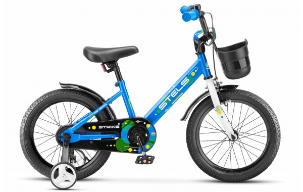 Велосипед 16" Stels Strike VC Z010 LU098883 Синий 2024 600_380