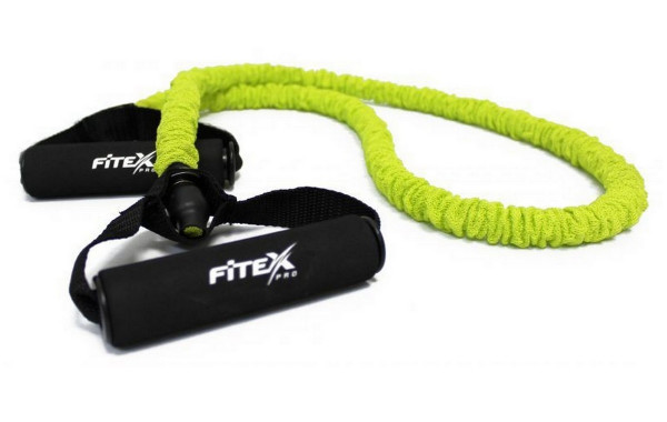 Эспандер трубчатый в рукаве средний Fitex Pro FTX-1317M 600_380