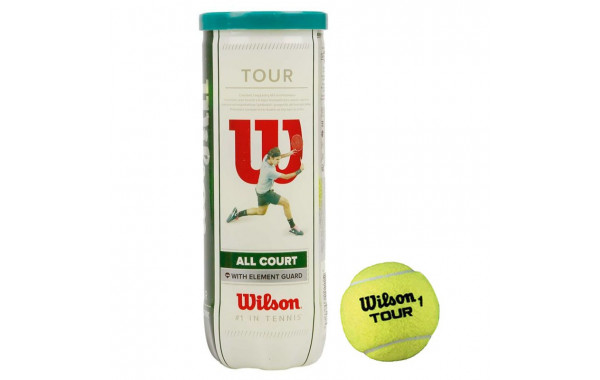 Мячи теннисные Wilson All Court 3B WRT106300 600_380