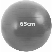 Мяч гимнастический Anti-Burstl d65 см Sportex GMA-65-A серый