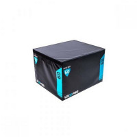 Плиометрический бокс Live Pro Soft Plyometric Box LP8151-XL 91,4x76,2x61 см, черный\синий