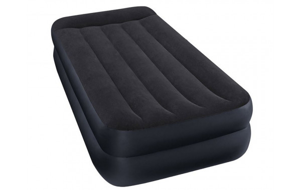 Надувная кровать Intex Twin Pillow Rest Raised Airbed With Fiber-Tech Bip 191х99х42 600_380