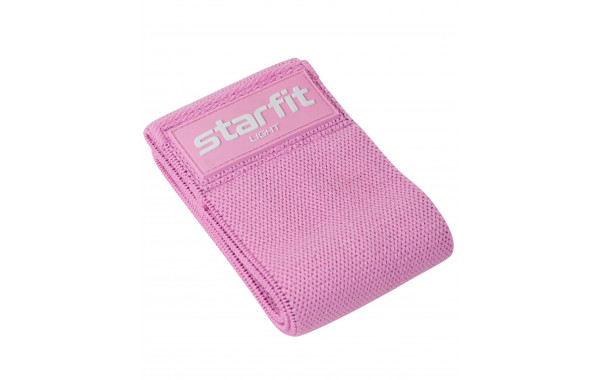 Мини-эспандер Star Fit низкая нагрузка, текстиль ES-204 розовый пастель old 600_380