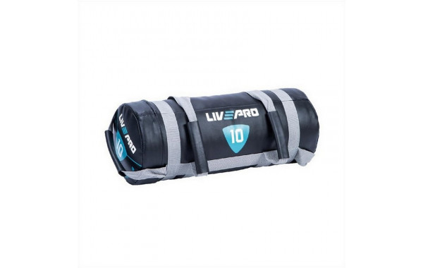 Сэндбэг Live Pro Power Bag LP8120-10 10 кг, черный/серый 600_380