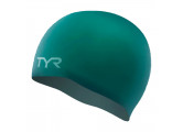 Шапочка для плавания TYR Wrinkle Free Silicone Cap, LCS-342, зеленый, силикон