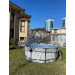 Круглый купольный тент Pool Tent на бассейн d366см PT366-G серый 75_75
