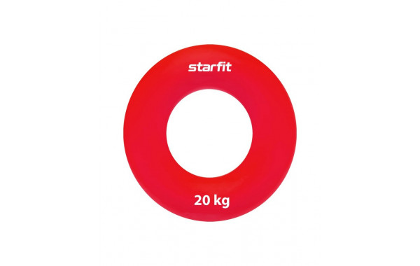 Эспандер кистевой Core Star Fit ES-403 "Кольцо", d7 см, 20 кг, силикогель, красный 600_380