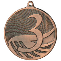 Медаль MD 1293/B d5см s-2,5 мм 3 место