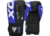 Перчатки тренировочные RDX BGR-F4U-12oz синий\черный