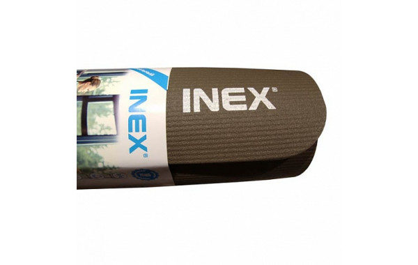 Гимнастический коврик Inex IN\RP-NBRM140\14-GY-RP, 140x0x1, серый 600_380
