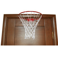 Кольцо баскетбольное (с сеткой) M-Group D-33 см на дверь