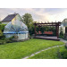 Круглый купольный тент Pool Tent на бассейн d366см PT366-G серый 75_75