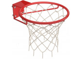 Кольцо баскетбольное массовое Glav D450 мм c сеткой 01.300