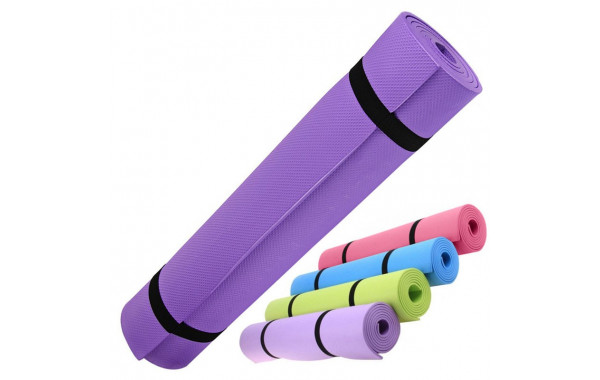 Коврик для йоги Sportex EVA 173х61х0,4 см HKEM1205-04 фиолетовый 600_380