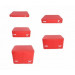 Набор плиобоксов Perform Better PB Extreme Foam Plyobox Set 5 3402\RD-00-00 красный 75_75
