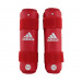 Защита голени Adidas WAKO Kickboxing Shin Guards красная adiWAKOSG01 75_75