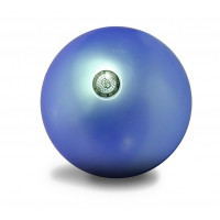 Мяч для художественной гимнастики Indigo D=19 см синий