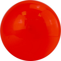 Мяч для художественной гимнастики однотонный d15см AG-15-04 ПВХ, оранжевый
