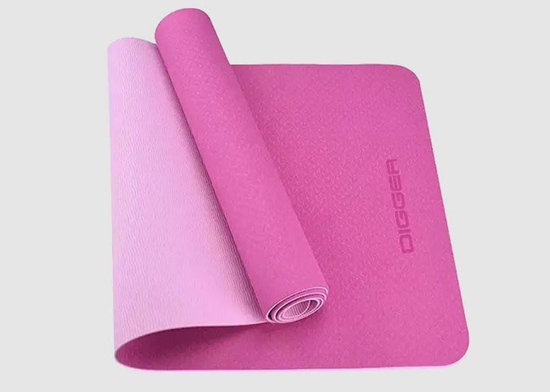 Коврик для йоги TPE 6мм Hasttings Digger HD22D1B-Pink Розовый 1123_800