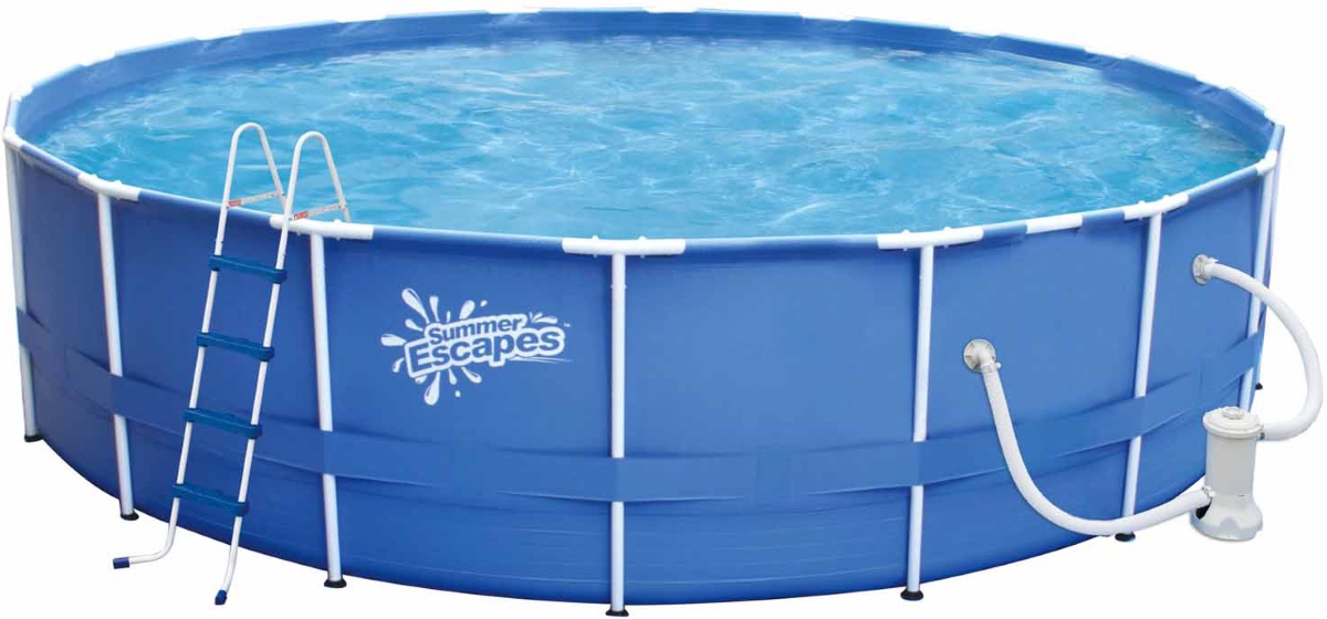 Каркасный бассейн SummerEscapes 396х132см Polygroup P20-1352-B 1200_560