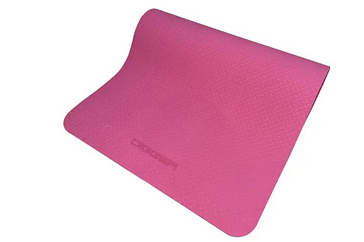 Коврик для йоги TPE 6мм Hasttings Digger HD22D1B-Pink Розовый 1202_800