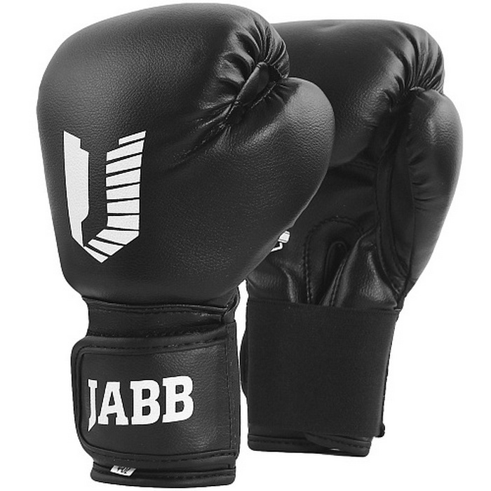 Боксерские перчатки Jabb JE-2021A/Basic Jr 21A черный 6oz 700_700
