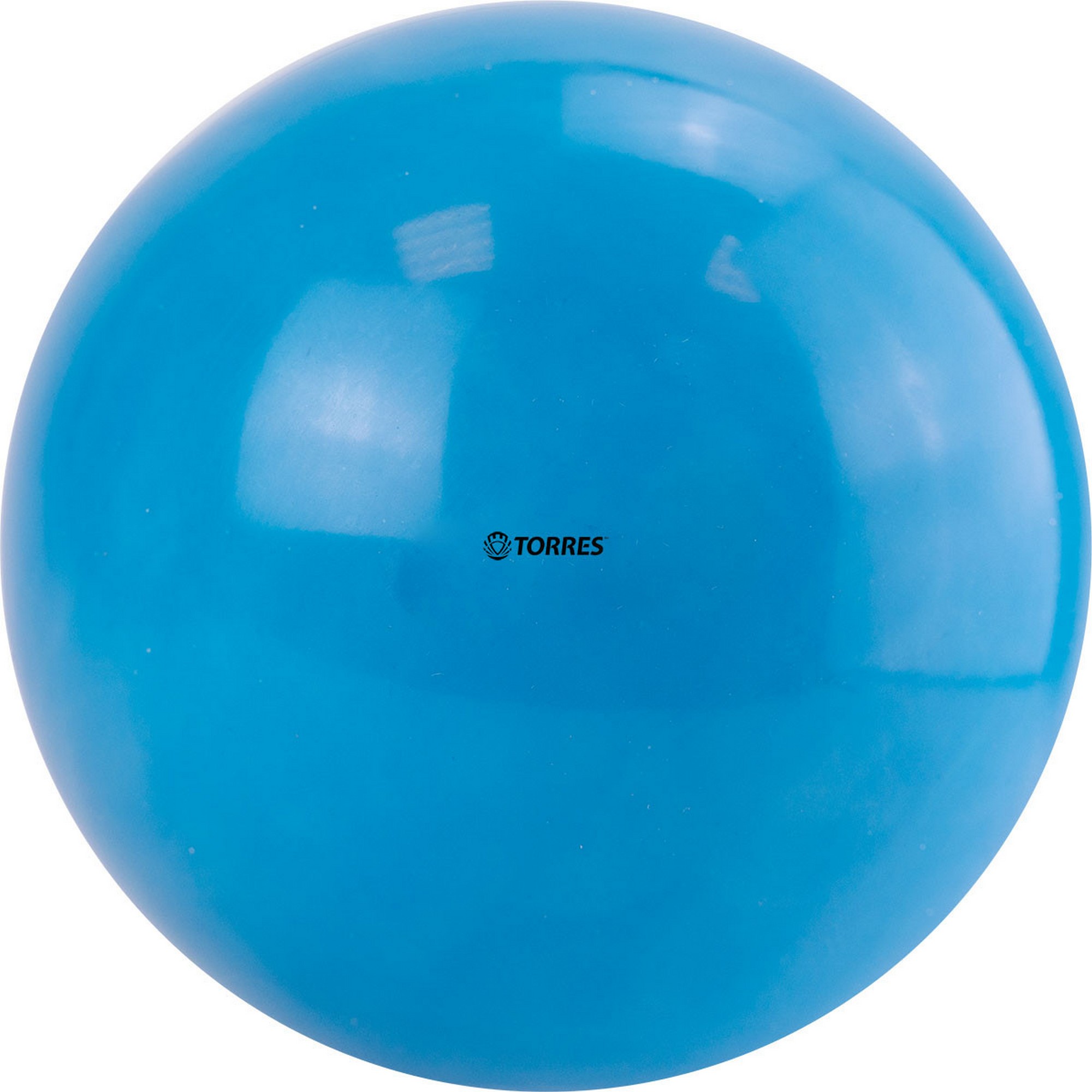 Мяч для художественной гимнастики однотонный d15см Torres ПВХ AG-15-02 небесный 2000_2000