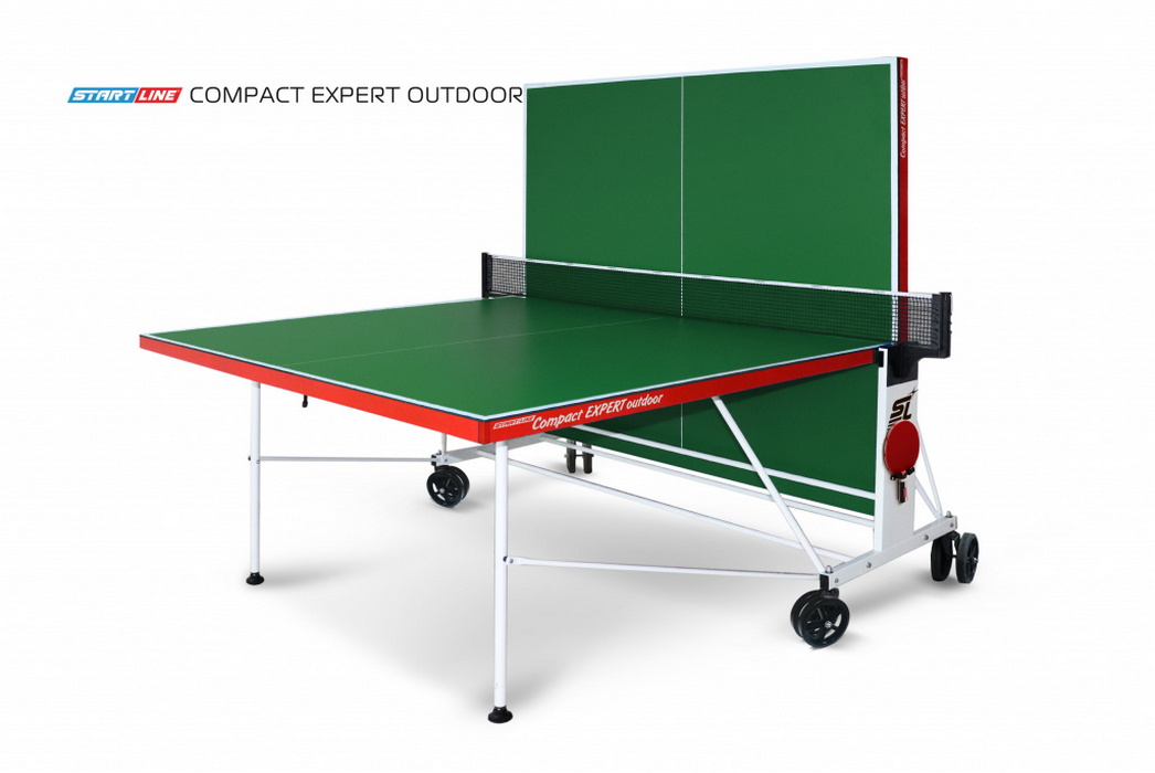 Теннисный стол Start line Compact Expert Outdoor Green 1046_700