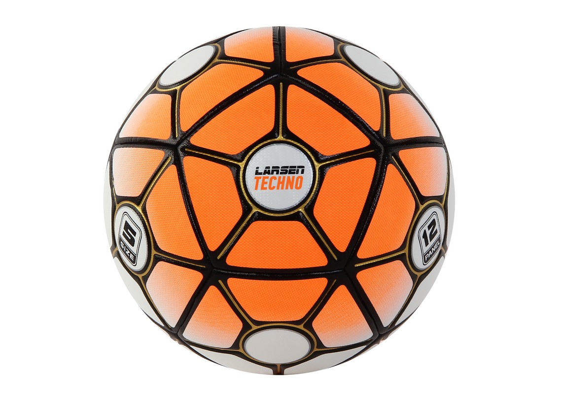 Мяч футбольный Larsen Techno Orange р.5 1146_800