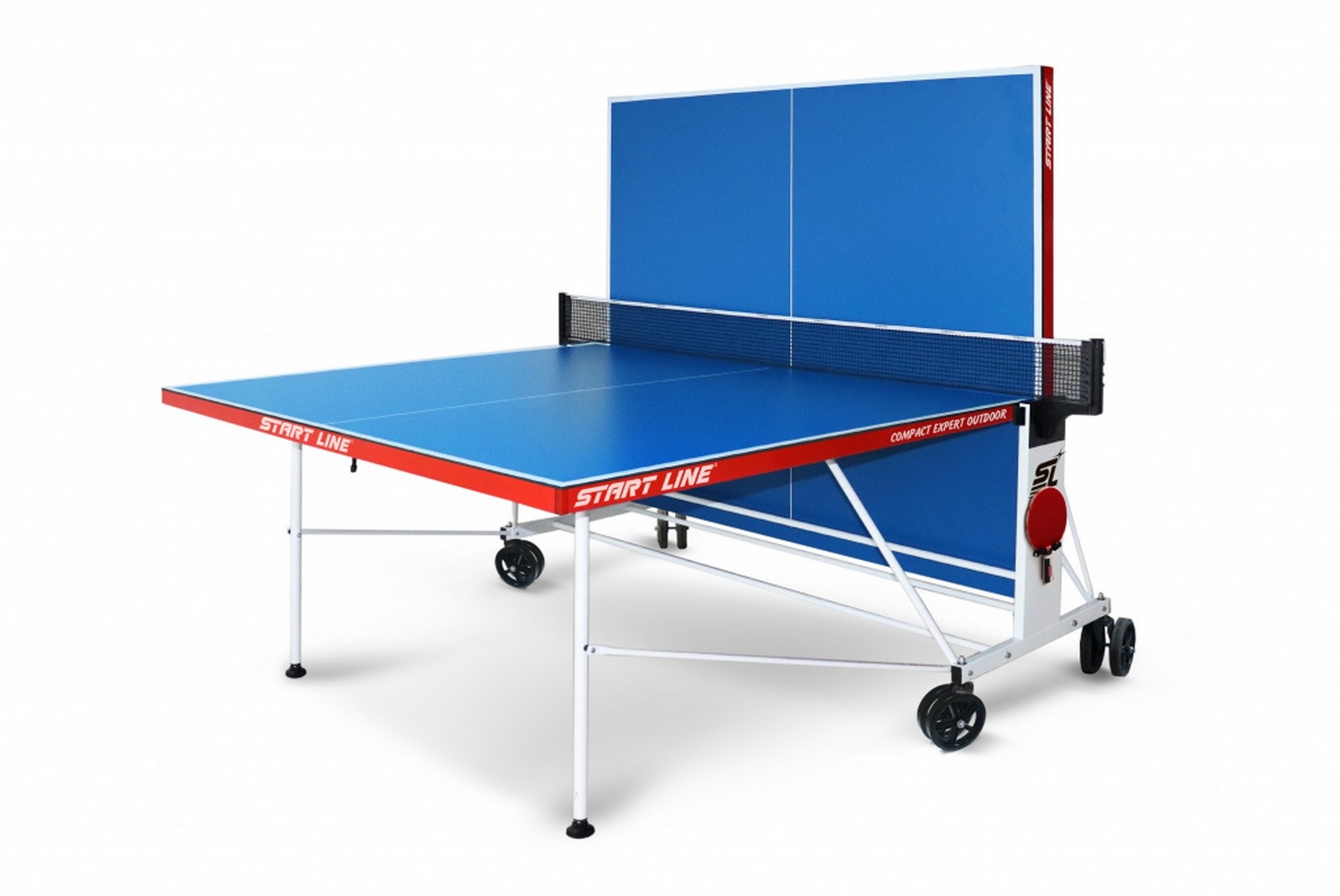 Теннисный стол Start line Compact EXPERT Outdoor 6 Blue 1600_1070