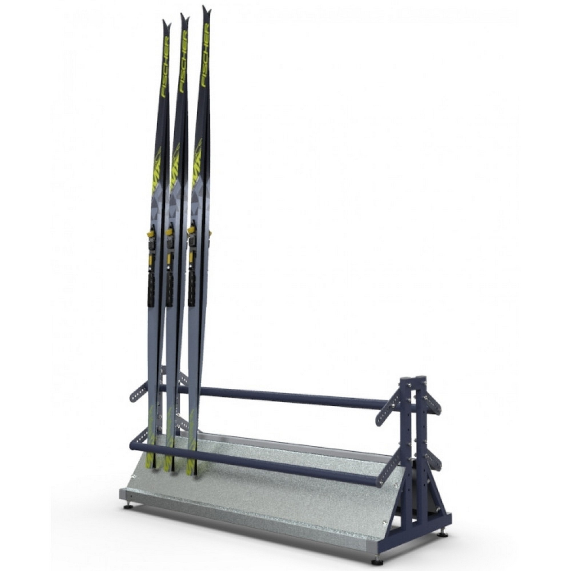 Тумба Стандарт для беговых лыж, двухсторонняя 60х243x50см Gefest TBLE-88 2000_2000