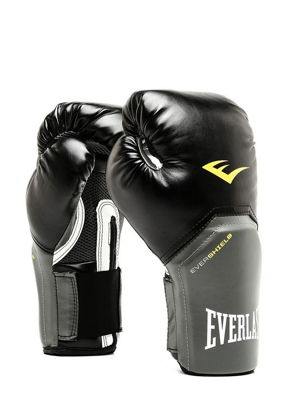 Перчатки тренировочные Everlast Pro Style Elite 14oz 2314E черный 600_800