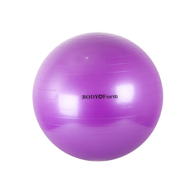 Гимнастический мяч Body Form BF-GB01 D65 см. фиолетовый 800_800