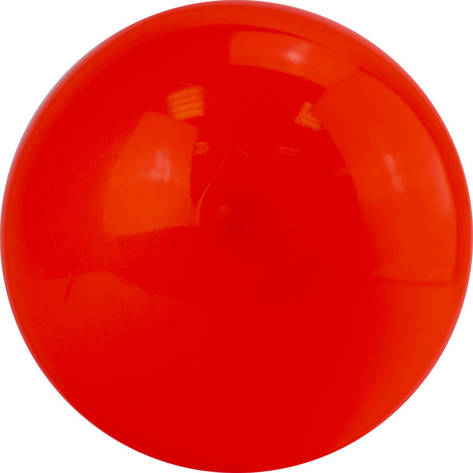 Мяч для художественной гимнастики однотонный d19см ПВХ AG-19-02 оранжевый 2000_2000