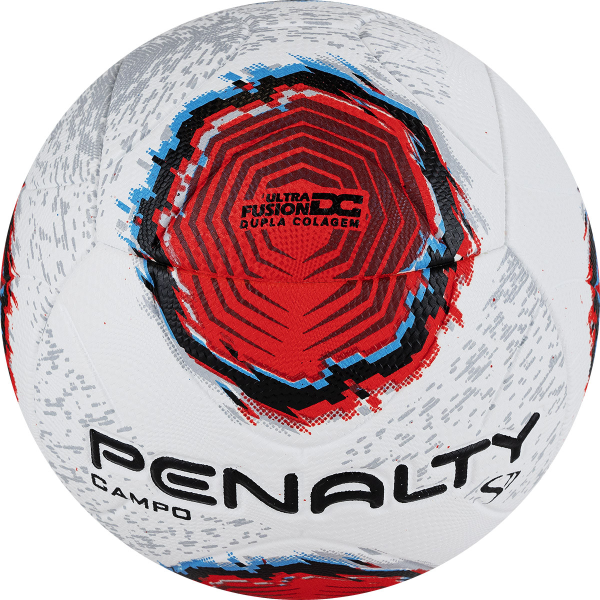Мяч футбольный Penalty Bola Campo S11 R2 XXII, 5213251610-U, PU, термосшивка, бел-красн-синий 1200_1200