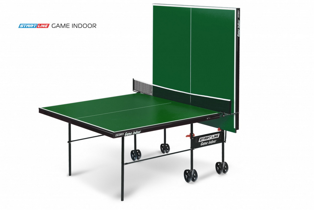 Теннисный стол Start Line Game Indoor с сеткой Green 1046_700