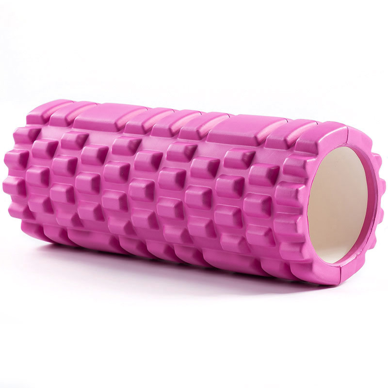Ролик для йоги Sportex B33106 (розовый) 33х15см ЭВА\АБС 800_800