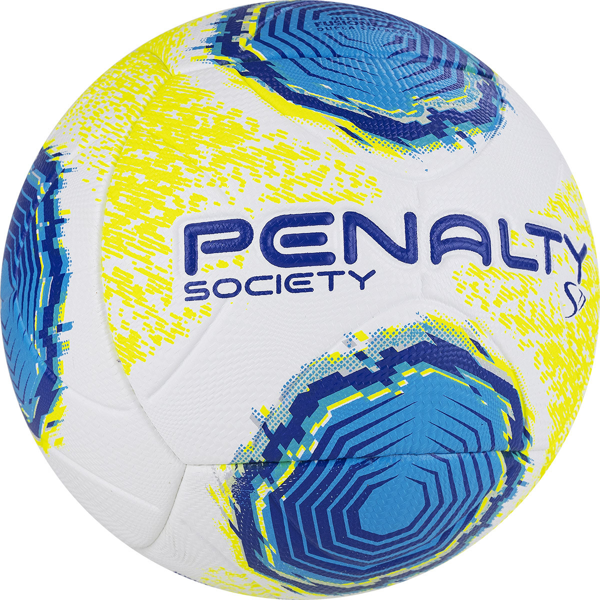 Мяч футбольный Penalty Bola Society S11 R2 XXII, 5213261090-U, р.5, PU, термосшивка, бел-желто-голуб 1200_1200
