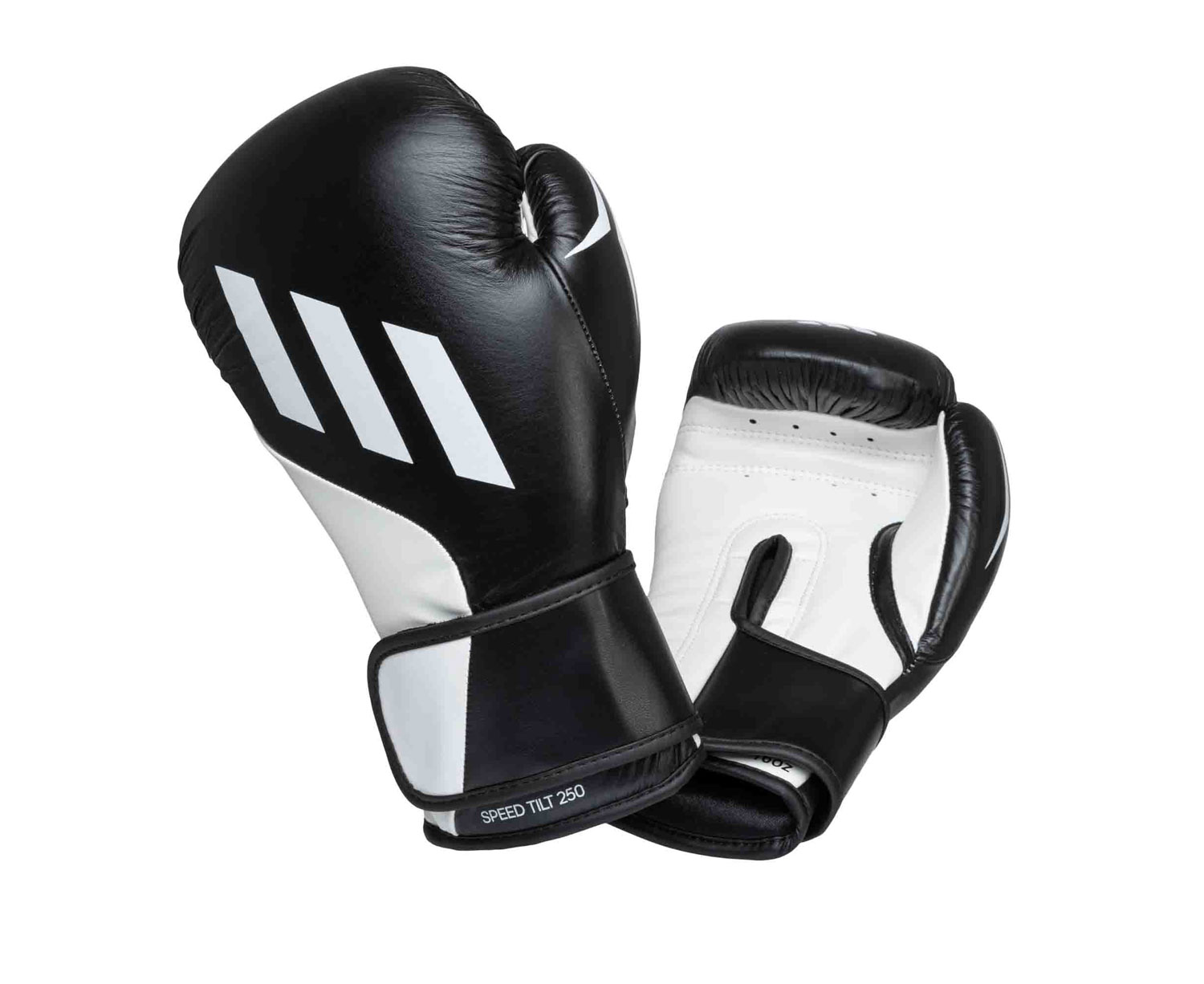 Перчатки боксерские Adidas Speed Tilt 250 SPD250TG черно-белый 1500_1226