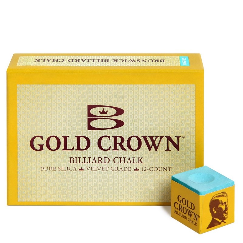 Мел Brunswick Gold Crown 12шт 09543 Green 800_800