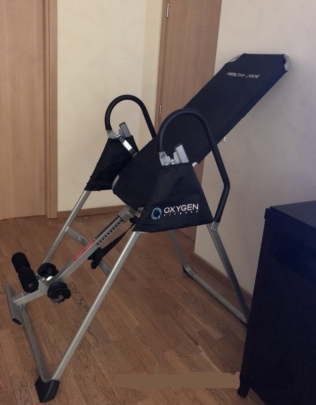 Инверсионный стол домашний Oxygen Fitness Healthy Spine 625_800