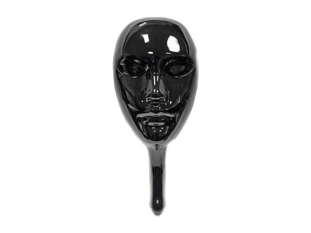 Маска для мафии пластиковая mask5 черная 1067_800